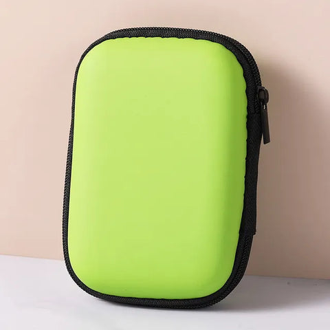 Sundries Travel Storage Bag Charging Case for Earphone Package Zipper Bag Portable Travel Cable Organizer Electronics Storage
