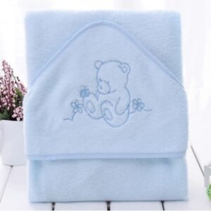 Bear Embroidery Towel for Baby