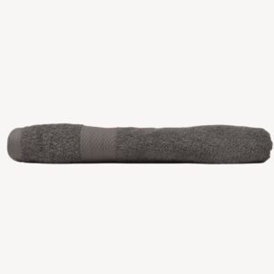 Charcoal Dash Striped Hand Towel
